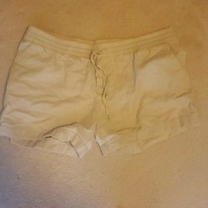 Tan camp shorts
